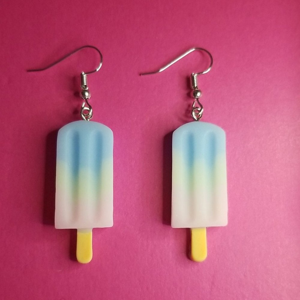 Popsicle Charm Drop Earrings
